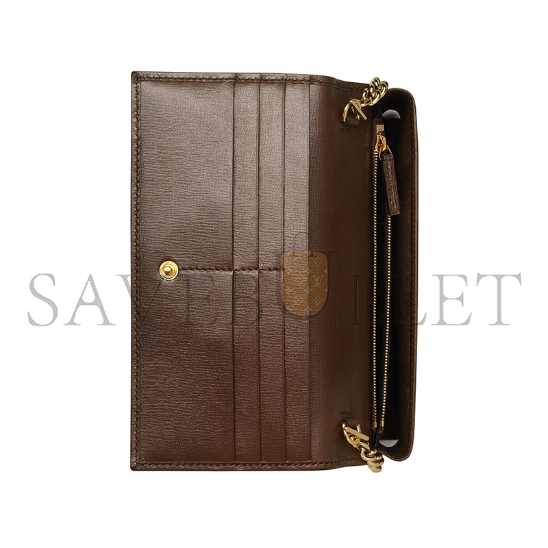 GUCCI HORSEBIT 1955 WALLET WITH CHAIN 621892 (21*19*2.5cm) GUCCI HORSEBIT 1955 WALLET WITH CHAIN 621892 (21*19*2.5cm)